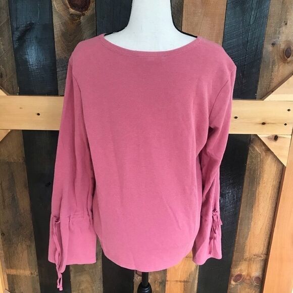 Grey& Gray round neck sweatshirt with bell sleeve - Picture 5 of 6